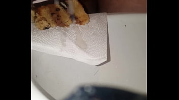 Preview 4 of Jodi Cest - Cumshot on Food My Cumshot