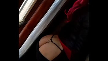 Preview 3 of Xxx Mc Prom Lam - culo en calza sacando x la ventana 8