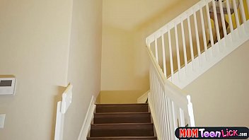 Preview 1 of Teen Sex Afterno - Teen desperately needs help from her MILF stepmom to get off