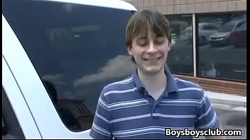 Preview 3 of Beefcake Hunter Samuel - Blacks On Boys -Truly Interracial Hardcore Gay Fuck Video 14