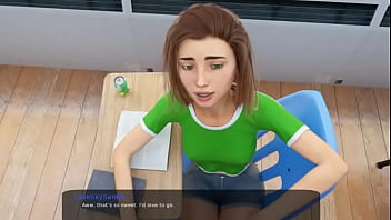 Preview 3 of Russian Girlfriend Anal Sex - Milfy City Part 28 MILF at Work want Dick by LoveSkySan69