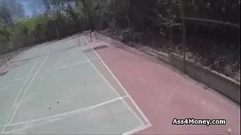 Preview 3 of Japan Girl Long Vedio - Tennis and fuck lessons for busty teen