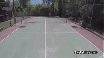 Preview 1 of Japan Girl Long Vedio - Tennis and fuck lessons for busty teen
