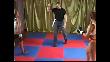 Preview 4 of Xnxxsy11 - women skimpy boxing wrestling