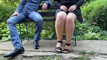 Preview 1 of Mother Lees - The lustful step son wanted his step mother&#039_s panties with fresh urine,  he got them from her