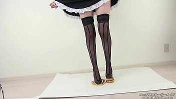 Preview 1 of Birodher Sistar - Foodcrush A woman steps on a hamburger with stockings