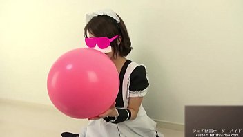 Preview 1 of 1 Teen 2 Huge Black Dick - Balloon popping ScreamFetish
