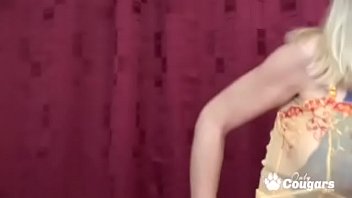 Preview 1 of Gay Fat Ass Hole - MILF In Sexy Lingerie Plays With Her Pussy