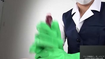 Preview 4 of Erica Mena Xxx - Handjob with latex gloves