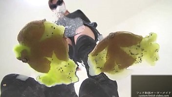 Preview 2 of Girl About Twelve Years - Crush the kiwi with long boots