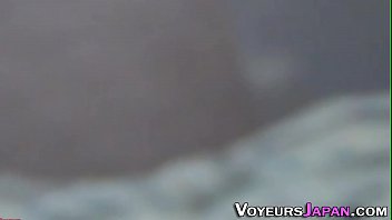 Preview 2 of Bus Sexy Vidoes - Japanese cutie rubs pussy