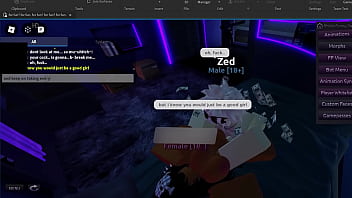 Preview 1 of First Time Sexyvideo Blood - Giving a submissive Roblox slut Backshots until she finishes