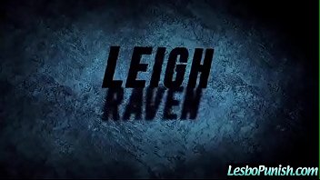 Preview 1 of Xxxdx - Hardcore Punish Sex Play With Sexy Lesbos (Katrina Jade &amp_ Leigh Raven) mov-21