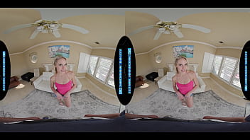 Preview 1 of Ass Mom Pussy - LETHALHARDCOREVR You Can&#039_t Resist Your Stepbae&#039_s Petite College Friend KELSEY KANE