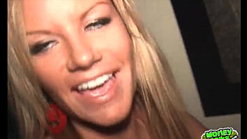 Preview 1 of Chubby Busty Ass - Can someone PLEASE ID this girl? Hot blonde fucks in the alley