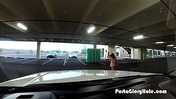 Preview 1 of Sleeoing Mo - First time on camera sucking cock in public