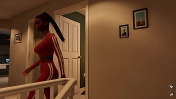 Preview 1 of Ladies Bathing Naked - My Friend wants to teach me self defense - House Party Game - Leah