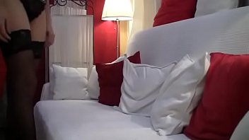 Preview 1 of Eosjjnprg - Sexy Teen In Stockings Plays With Her Pussy