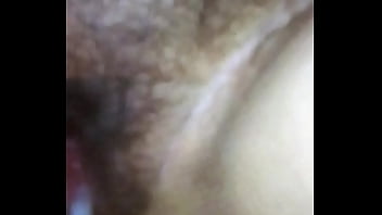 Preview 4 of Boys Sexy B F - slow motion Cum in my wife hairy pussy