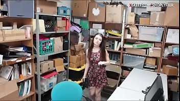 Preview 1 of 14 Years Girl Big Boobs Bounced - Anastasia Rose screwed by LP officer