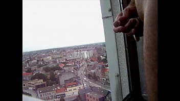 Preview 1 of Kompe Xxx - Masturbating at the window