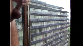 Preview 4 of Kompe Xxx - Masturbating at the window