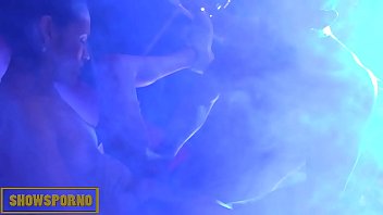 Preview 3 of Mame Blade Xxx - Slim brunette fucking on stage