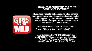 Preview 1 of Mei Khalifasexvideo - Wet Bar for Two