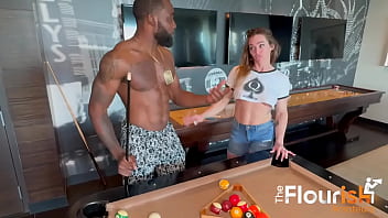 Preview 2 of Oil Massage Student - Female Bodybuilder Simone Steele BBC Threesome