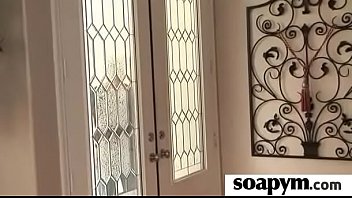 Preview 1 of Nadia Ali Double Pe - Beautiful masseuse pleasuring her client 19