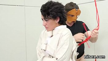 Preview 4 of Uge Boob Anime - Foxy teenie is taken in anal asylum for awkward treatment