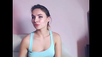 Preview 1 of Babe Fucking Two Big Dildos - latvian brunette masturbates