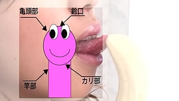 Preview 2 of Orgasm Arabe - Slutty girl eats a banana sensually