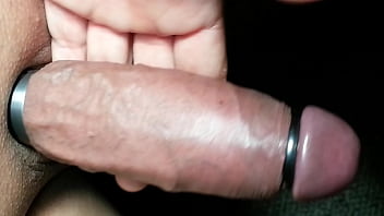 Preview 2 of Amateur Lapdance Threesome - Ring make my cock excited and huge to the max
