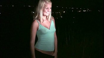Preview 1 of 8ape Tin - Blonde hot teen girl public sex gangbang dogging car orgy with several strangers