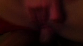 Preview 4 of Gina Gerson D - Hot Black Guy Letting His Girl Take His Big Hard Dick and Creampie