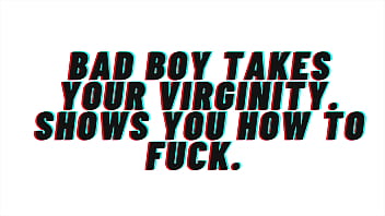 Preview 3 of Hornni Sex - AUDIO Roleplay: Bad Boy Takes Your Virginity and shows you how to fuck [Audio Porn][Erotic Audio]