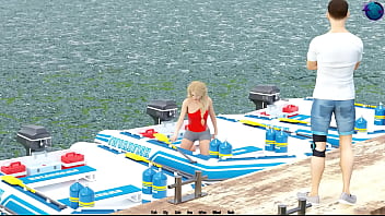 Preview 1 of Big Bales Xxx - Matrix Hearts (Blue Otter Games) - Part 11 - Genna And Layla By LoveSkySan69