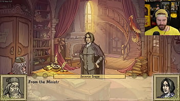 Preview 2 of Old Women Xxx Black Man Big Cock - I Downloaded The Wrong Harry Potter Game | Innocent Witches #1