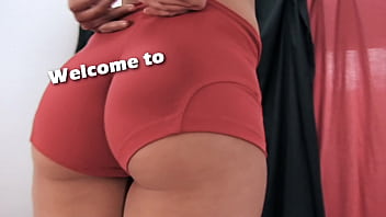 Preview 1 of Bar Girl Node Com - Hard as Rock Ass Teen Working Out