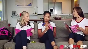 Preview 1 of Trick Or Triet - Lust in Translation Ft Lily Rader,  Vienna Black,  and Carolina Sweets