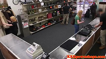 Preview 2 of Smelling My Mom Dirty Nylons - Cocksucking pawnshop amateur filmed in pov