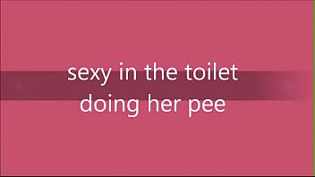 Preview 1 of Andi Pink Vagina - Ginger Paris Sexy In The Bathroom pee In The Toilet