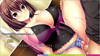 Preview 2 of Police Station - Tenioha 2 - Manami Love Route Part END - Fucking My Girlfriend at a Comic Convention