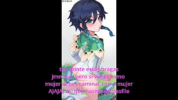 Preview 1 of Sp Bro - JOI VENTI JUEGA CON TU CULO EN ESPA&Ntilde_OL FEMDOM CUM TRAPITO FEMBOY INSTRUCCIONES