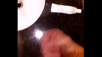 Preview 2 of Porn Jav Alanya - Cum all over the bathroom counter