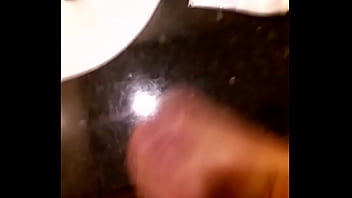 Preview 3 of Porn Jav Alanya - Cum all over the bathroom counter