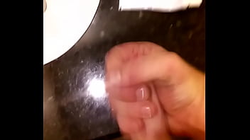 Preview 1 of Porn Jav Alanya - Cum all over the bathroom counter