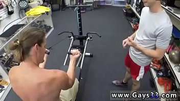 Preview 1 of Heeodwgdr - Straight gay man sucks boss cock story Fitness trainer gets ass-fuck