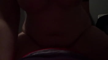 Preview 1 of Granny Oral Flashing - Sexy amateur big tittied girl rides dick